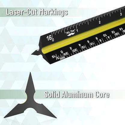 Mr. Pen- Architectural Scale Ruler, 12 Inch, Scale Ruler - Image 6
