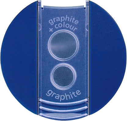 STAEDTLER Double-Hole Tub Pencil Sharpener: Dual Size Manual Sharpener - Image 3