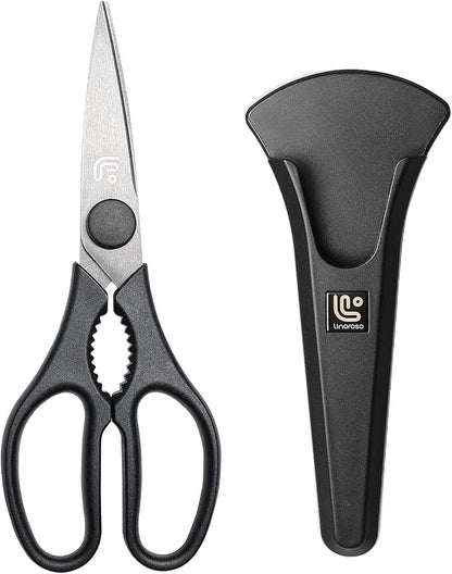 Linoroso Kitchen Scissors All Purpose Kitchen Shears by Linoroso
