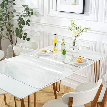 OstepDecor Clear Table Cover Protector 29 x 59 Inch, 1.5mm Thick Plastic Table - Image 5