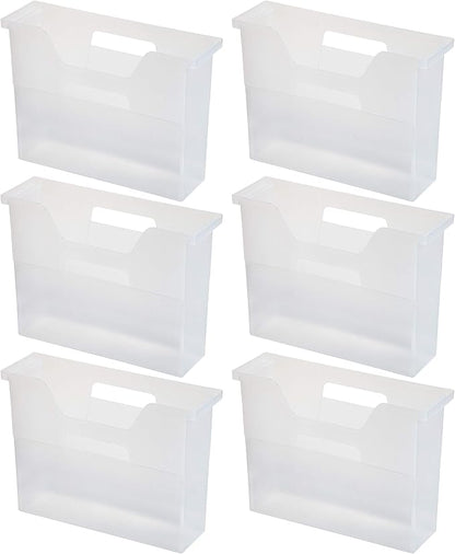 IRIS USA Small Portable Desktop File Box - Image 11