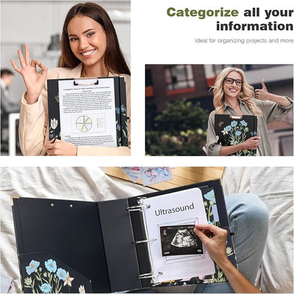 Ospelelf 3 Ring Binder for Letter Size Documents - Image 4