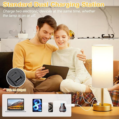 Dicoool Small Touch Bedside Lamp - Image 4
