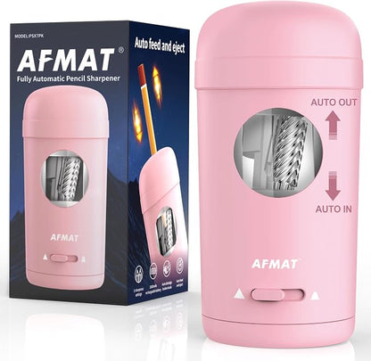 AFMAT Electric Pencil Sharpener, Fully Automatic Pencil Sharpener by AFMAT