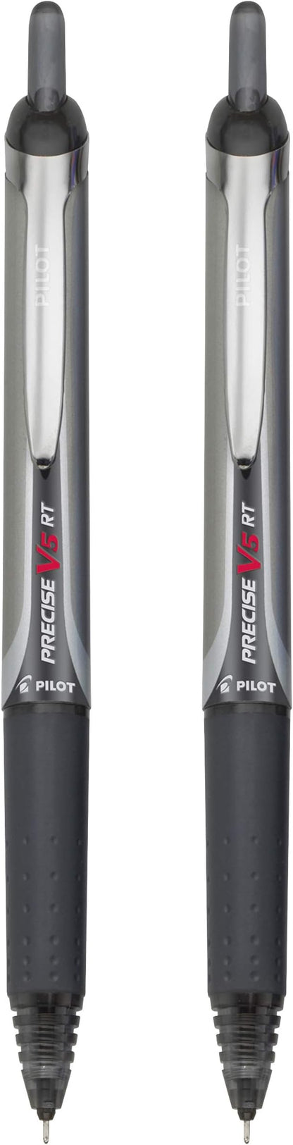 Pilot Precise V5 RT Refillable & Retractable Rollerball Pens, Extra Fine Point - Image 2