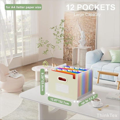 ThinkTex Accordion File Organizer, 12 - Image 2