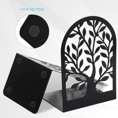 HappyHapi Book Ends, Metal Bookends - Image 4