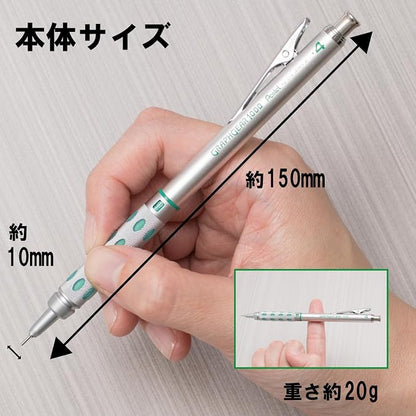 Pentel Graph Gear 1000 Mechanical Drafting Pencil 0.4mm Green - Image 2