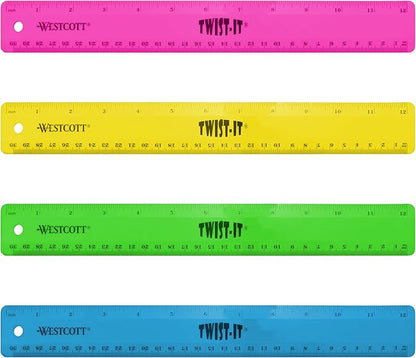 Westcott 12" Twist It Flexible Ruler - Image 5