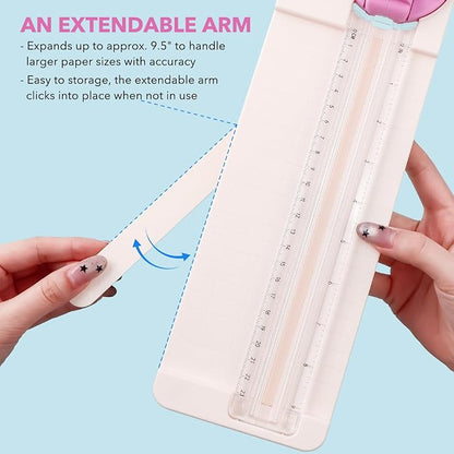 4-in-1 Paper Trimmer, 4Style Multi-Function Scrapbooking Tool - Image 9