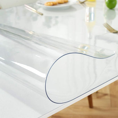 OstepDecor Clear Table Cover Protector 29 x 59 Inch, 1.5mm Thick Plastic Table - Image 8