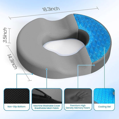 Donut Pillow Seat Cushion - Image 2