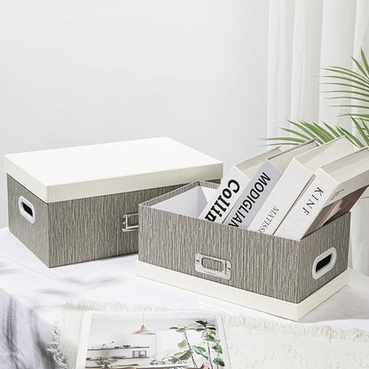 Briful Set of 2 Decorative Storage Boxes - Image 4