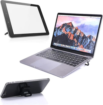 Abeillo 2PCS Portable Keyboard Riser, Self-Adhesive Mini Laptop Stand Invisible - Image 3