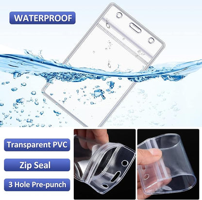 Marspark 200 Pcs ID Badge Holder - Image 6