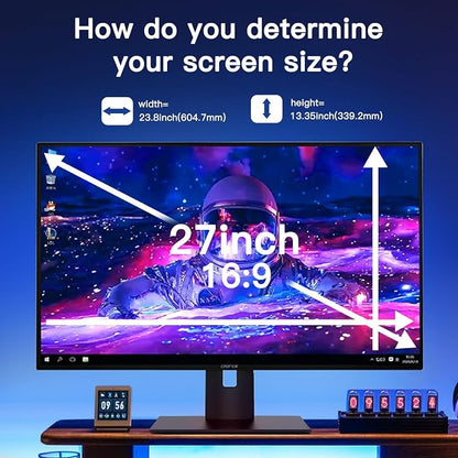 27 Inch Magnetic Hanging Computer Privacy Screen - Image 2