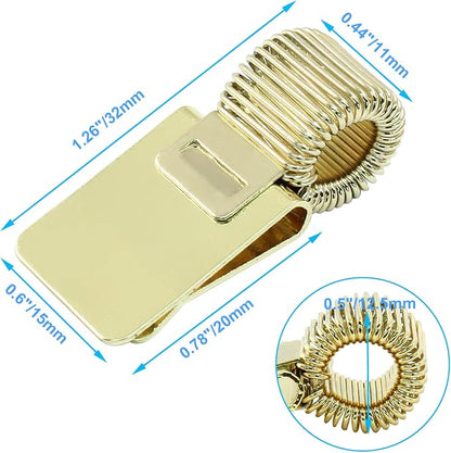 5 Pack Gold Metal Pen Holder, Pen Holder - Image 2