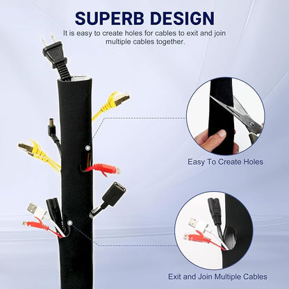 Cable Management Sleeve 3.3ft - Image 2