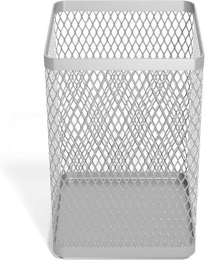 TRU RED Stackable Wire Mesh Jumbo Pencil Holder, 3‑Pack – Large Desktop - Image 3