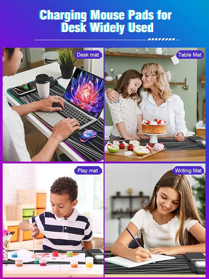 XXL Mouse Pad with Phone Holder - Image 9