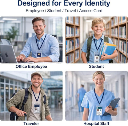 6 Pack ID Badge Holder - Image 7