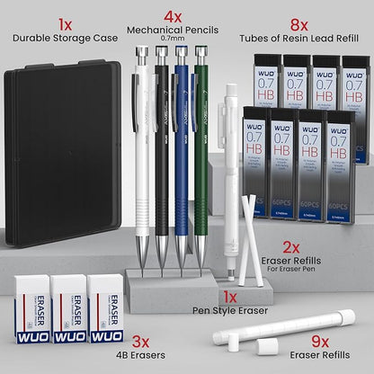 WUO 0.7mm Mechanical Pencil Set - Image 7