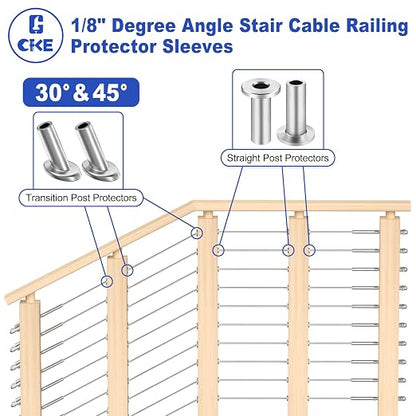 CKE 200 Pack T316 Stainless Steel Protector Sleeves - Image 4