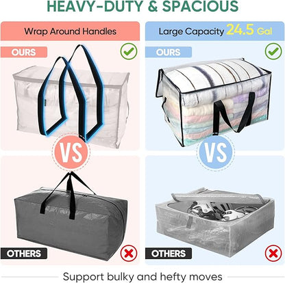 BALEINE 8-Pack Oversized Moving Bags - Image 4