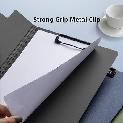 Clipboard Folder, 6 Pack A4 Foldable Clipboards File Folder Flip Writing Pad - Image 3