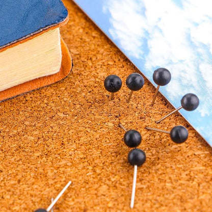 Push Pins Map Tacks 1/8-Inch Assorted Color Beads Head Map Marking Push Pins - Image 4