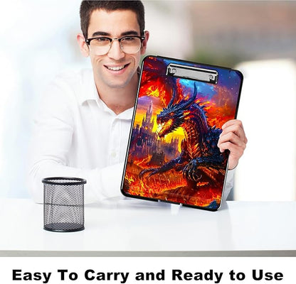Castle Flaming Dragon A4 Clipboard - Image 6