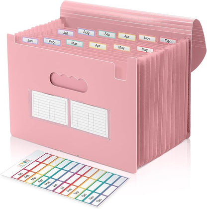 SKYDUE Accordion File Organizer, Expanding File Folder by SKYDUE