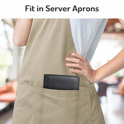 Forvencer Server Book, 2 Zipper Pocket, Server Books - Image 6