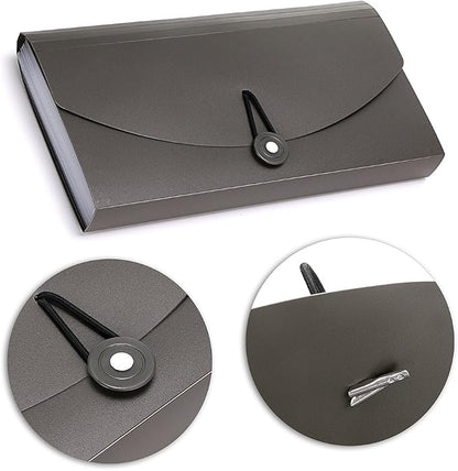 BTSKY 13 Pockets Expanding Check Bill File Folder-Hand-held Small Accordion - Image 3