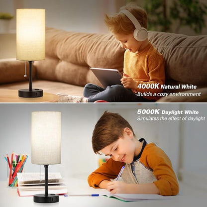 Dicoool 17Inch Tall Bedroom Lamps - Image 6