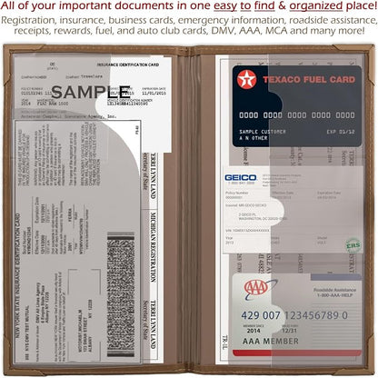 Auto Insurance and Registration Card Holder - Image 4