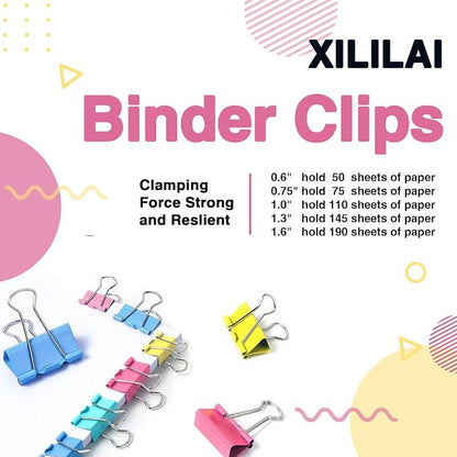 Binder Clips, Medium Small Binder Clips - Image 6