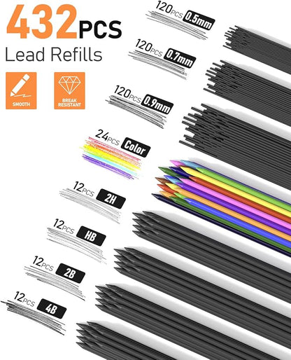 Four Candies 25PCS Mechanical Pencil Set - Image 2