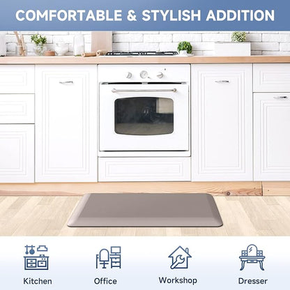 4/5 Inch Thick Kitchen Mats for Floor, StepRite Kitchen Rug for Standing Desk - Image 7