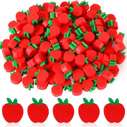 JUNEBRUSHS 150pcs Apples Erasers by JUNEBRUSHS