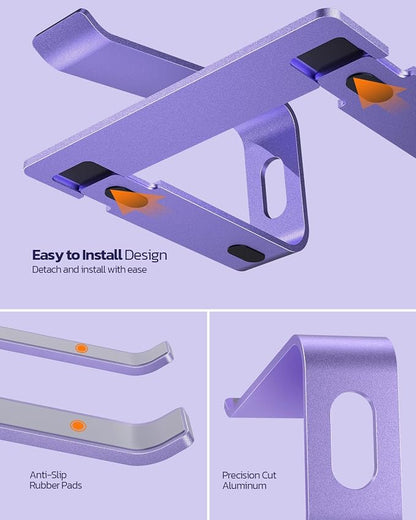 Nulaxy Ergonomic Aluminum Laptop Stand - Image 5