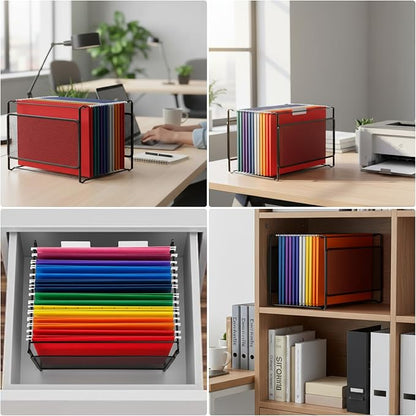 Comix Hanging File Organizer, Letter Size File Folder Organizer - Image 7
