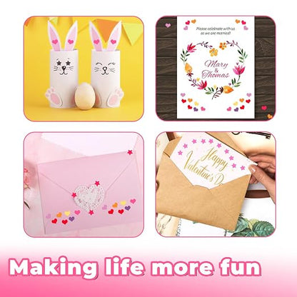 UCEC 2 Pcs Handheld Hole Punch Shapes Kit - Image 7