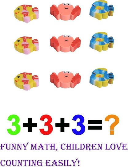 300PCS Mini Cute Pencil Erasers - Image 6