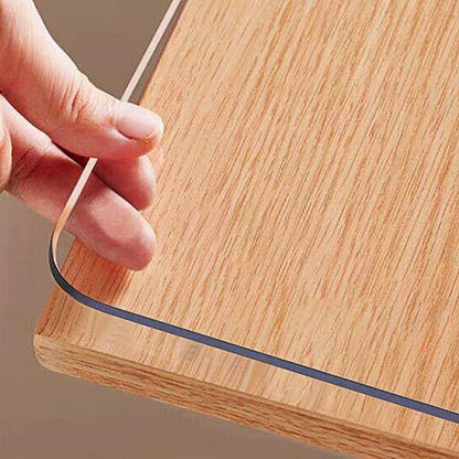 OstepDecor Clear Table Cover Protector 42 x 72 Inch, 1.5mm Thick Plastic Table by OstepDecor