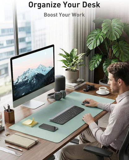 Aothia Faux Leather Desk Mat - Image 3