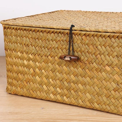 FEIALNDUO Wicker Shelf Baskets - Image 4