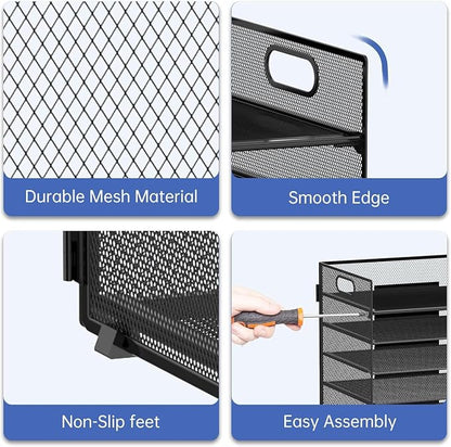 2 Pack 7 Tier Paper Organizer - Image 4