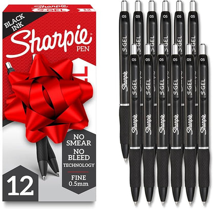Sharpie S-Gel Pens, Medium Point, Journaling, Note-Taking, College Supplies by Unknown