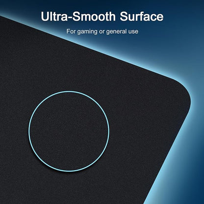 Senetem 4-Pack Mouse Pad, Ultra-Smooth Gaming Mousepad, Non-Slip Rubber Base - Image 3